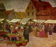 anders trulson martenstorget med schlyterska china oil painting reproduction